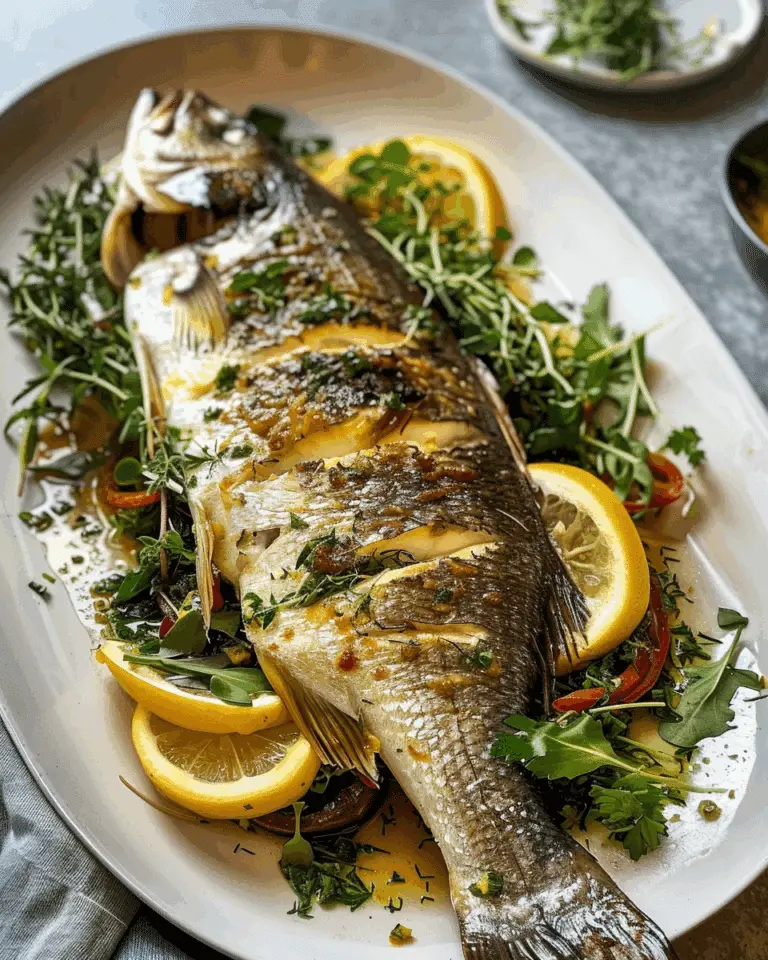 Whole Baked Fish: 5 Comforting Steps for Flavorful Joy