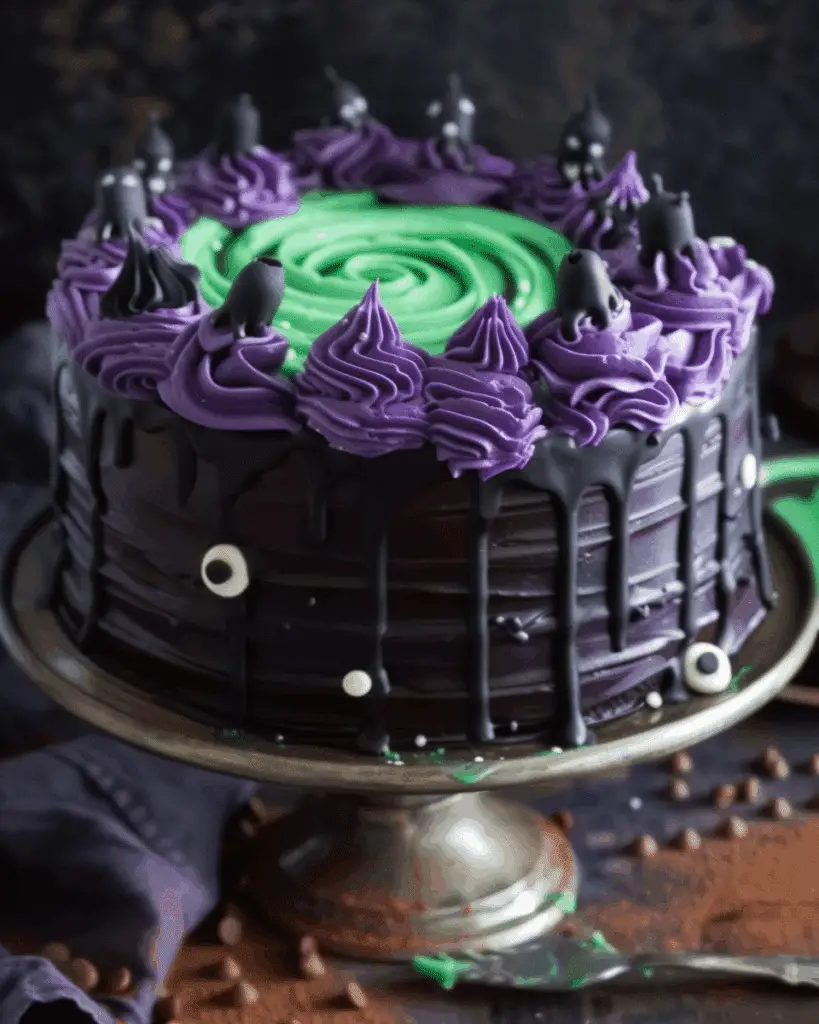 Witch Cauldron Cake