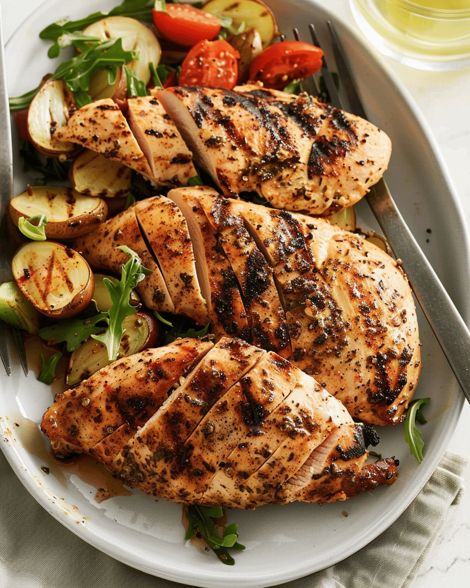Za’atar Spiced Grilled Chicken