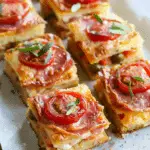 Antipasto Appetizer Squares