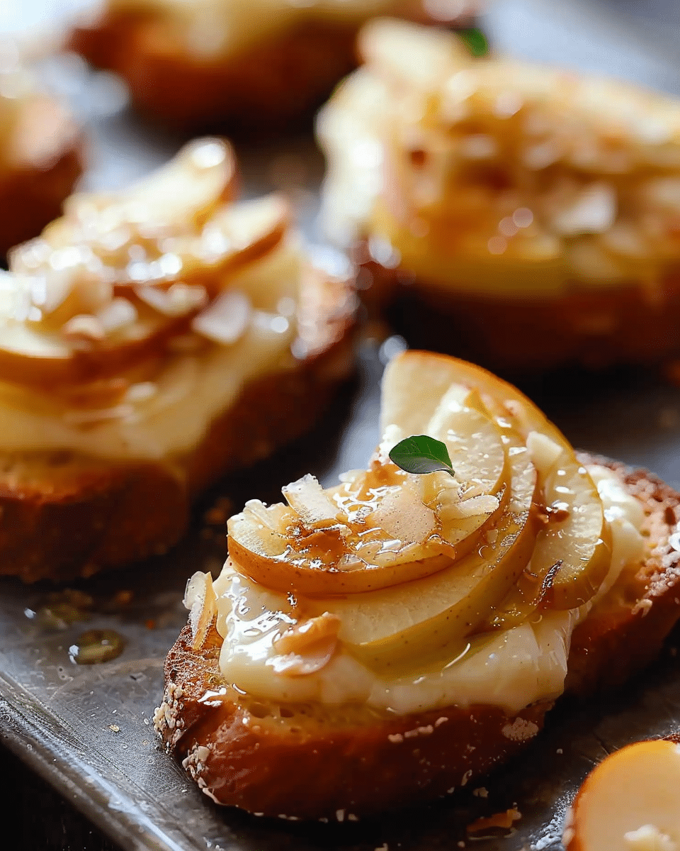 Apple Crostini