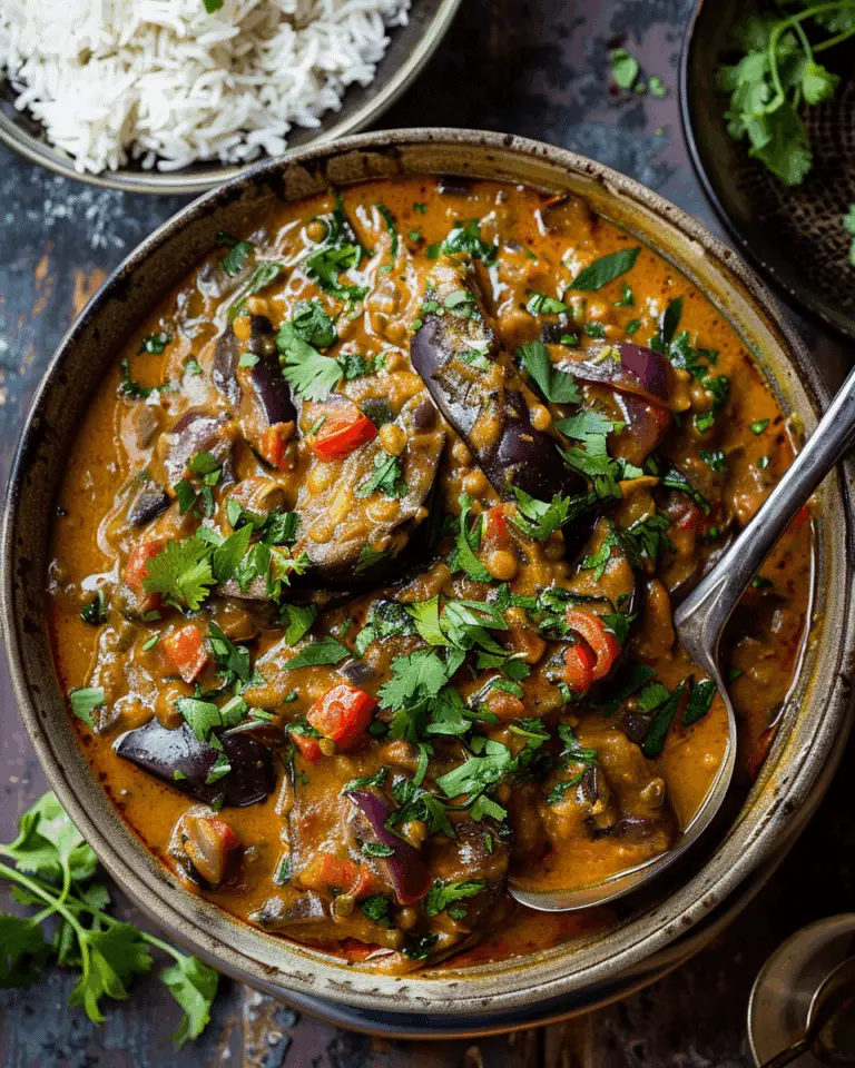 Aubergine Curry Recipe