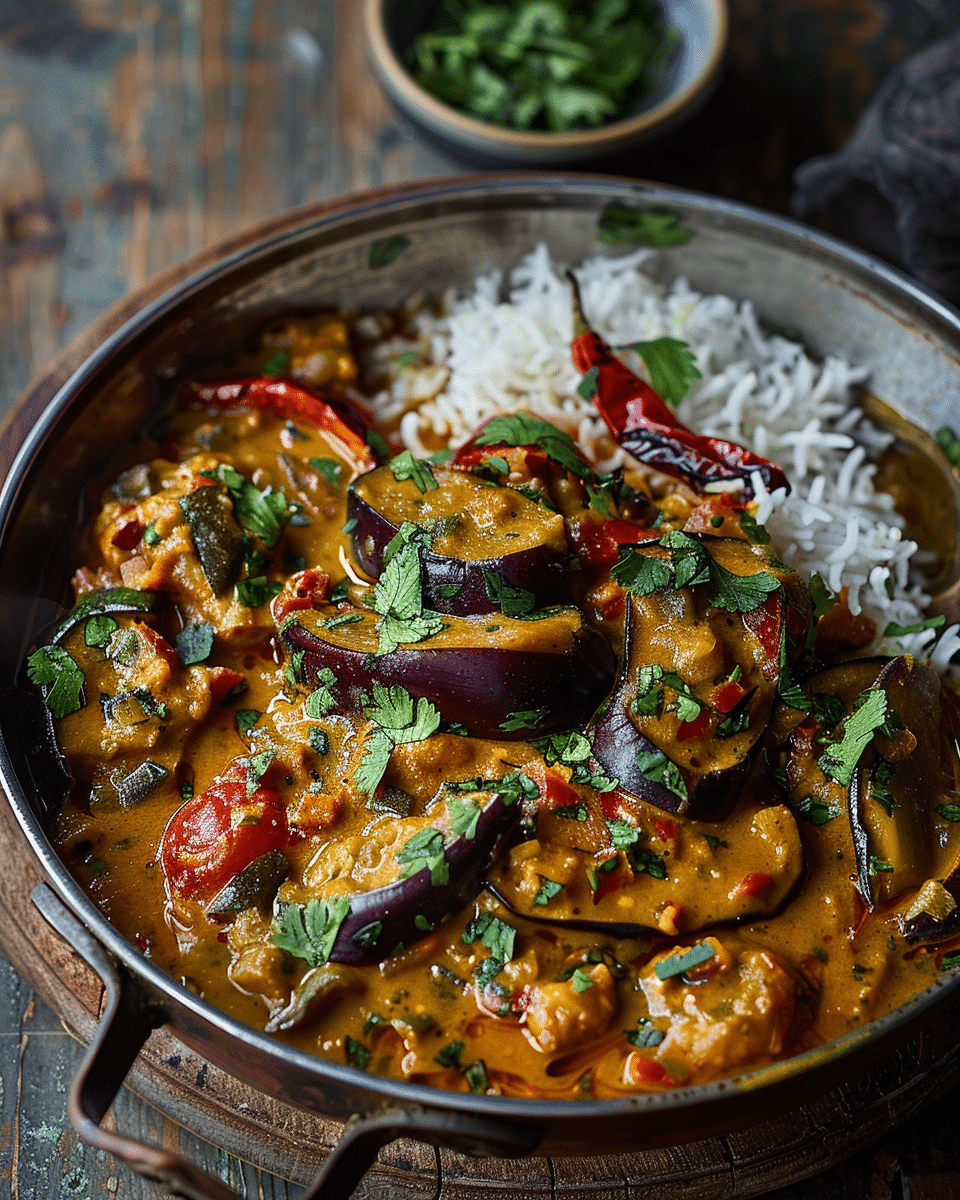 Aubergine Curry Recipe