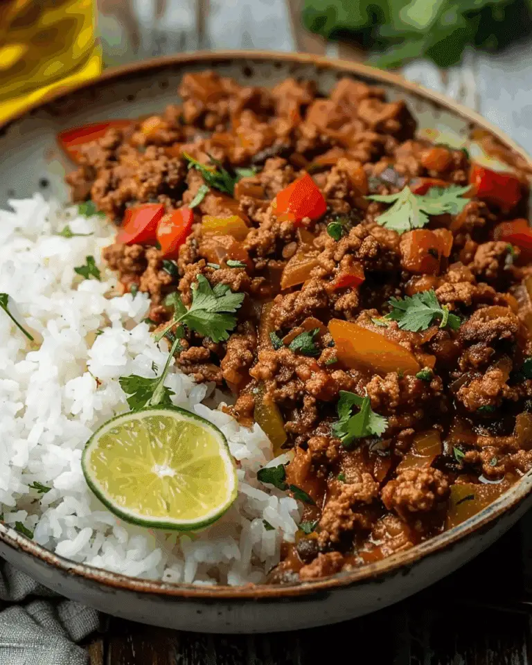 Authentic Cuban Beef Picadillo