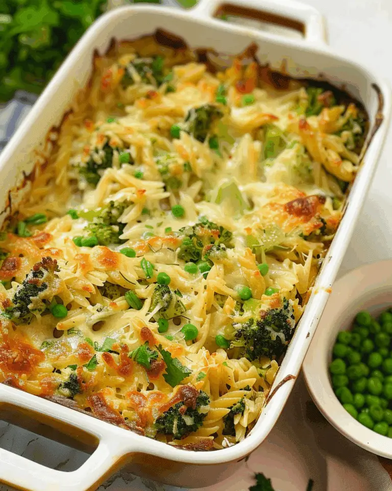 Broccoli Orzo Bake