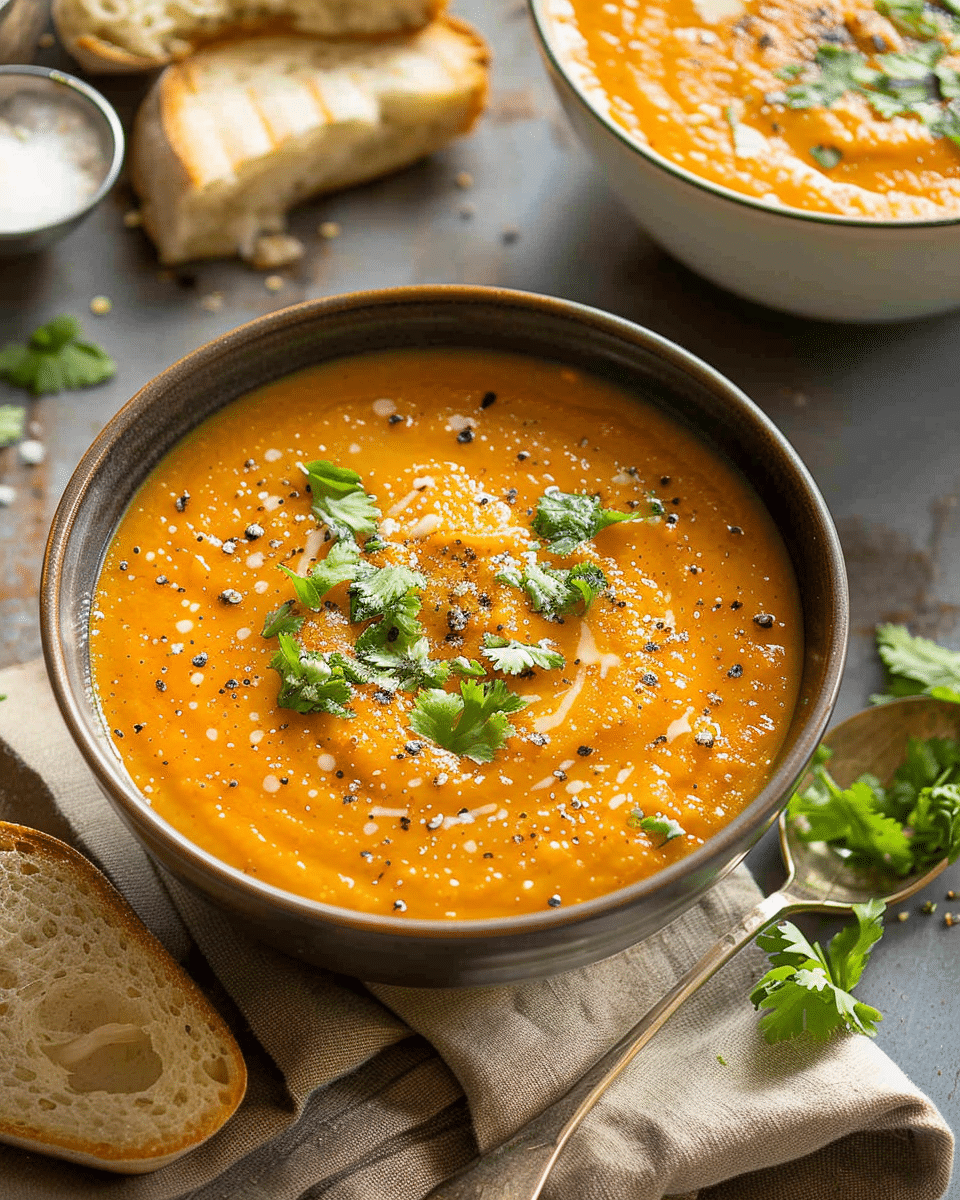 Carrot and Coriander Soup