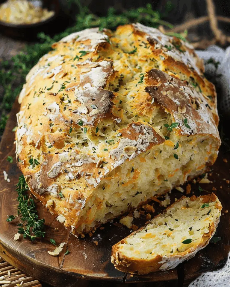 Cheddar and Herb Soda Bread