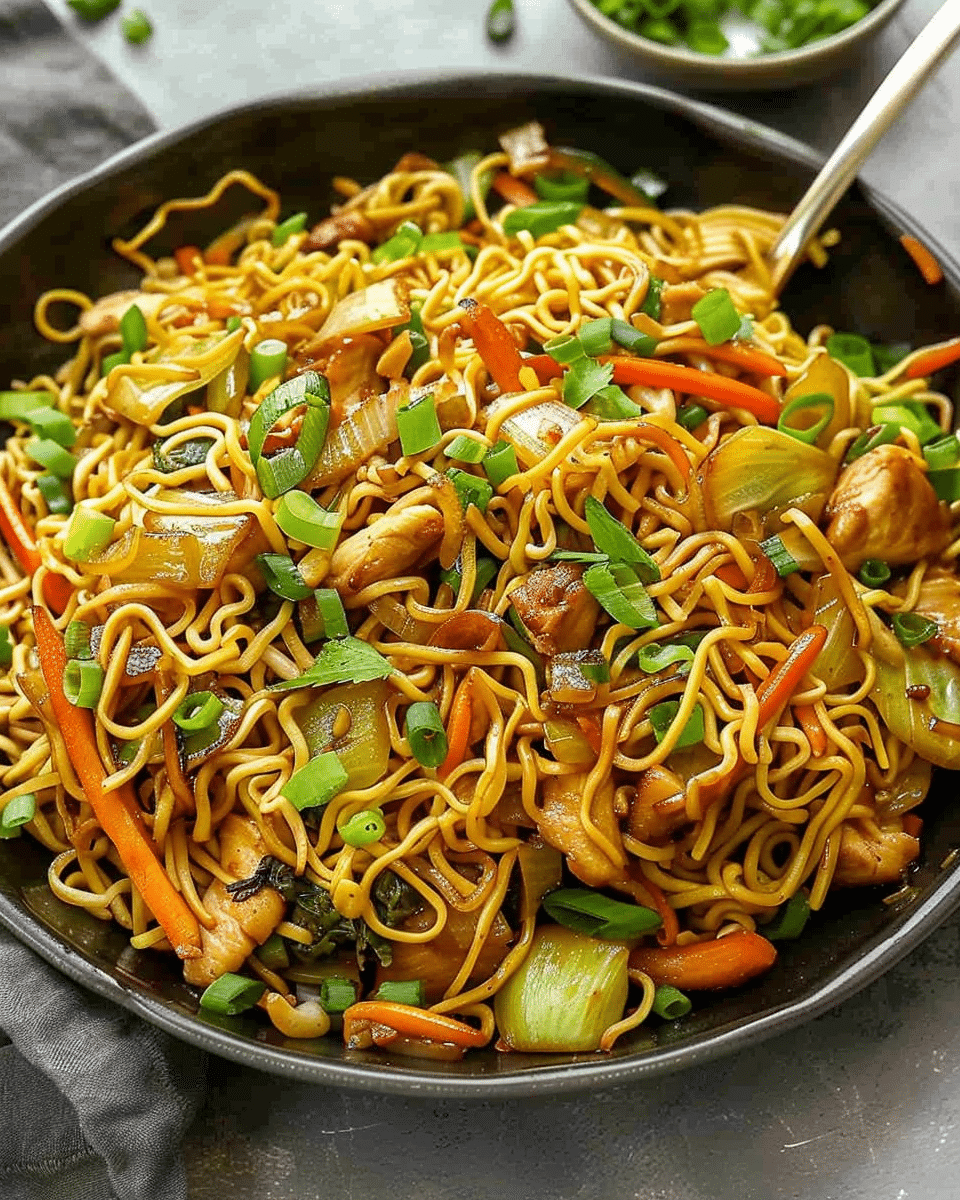 Chicken Chow Mein {Quick Recipe}
