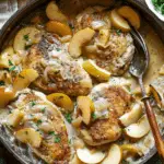 Chicken Fricassee with Apples