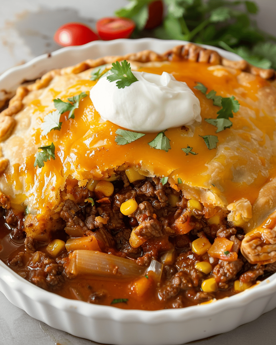 Classic Beef Tamale Pie Recipe