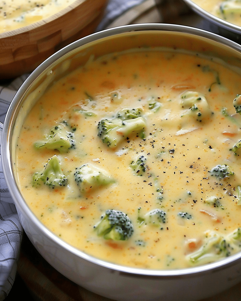 Copycat Panera Broccoli Cheese Soup Recipe