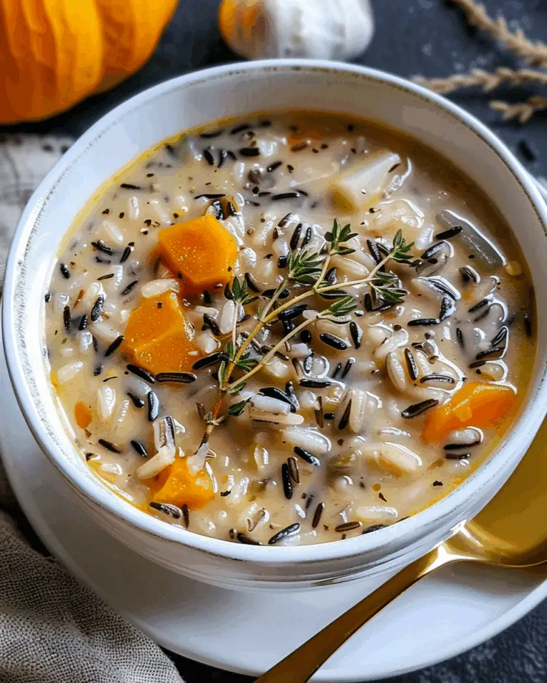 Cozy Autumn Wild Rice Soup Is the Ultimate Fall Comfort Food
