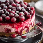 Cranberry Cheesecake