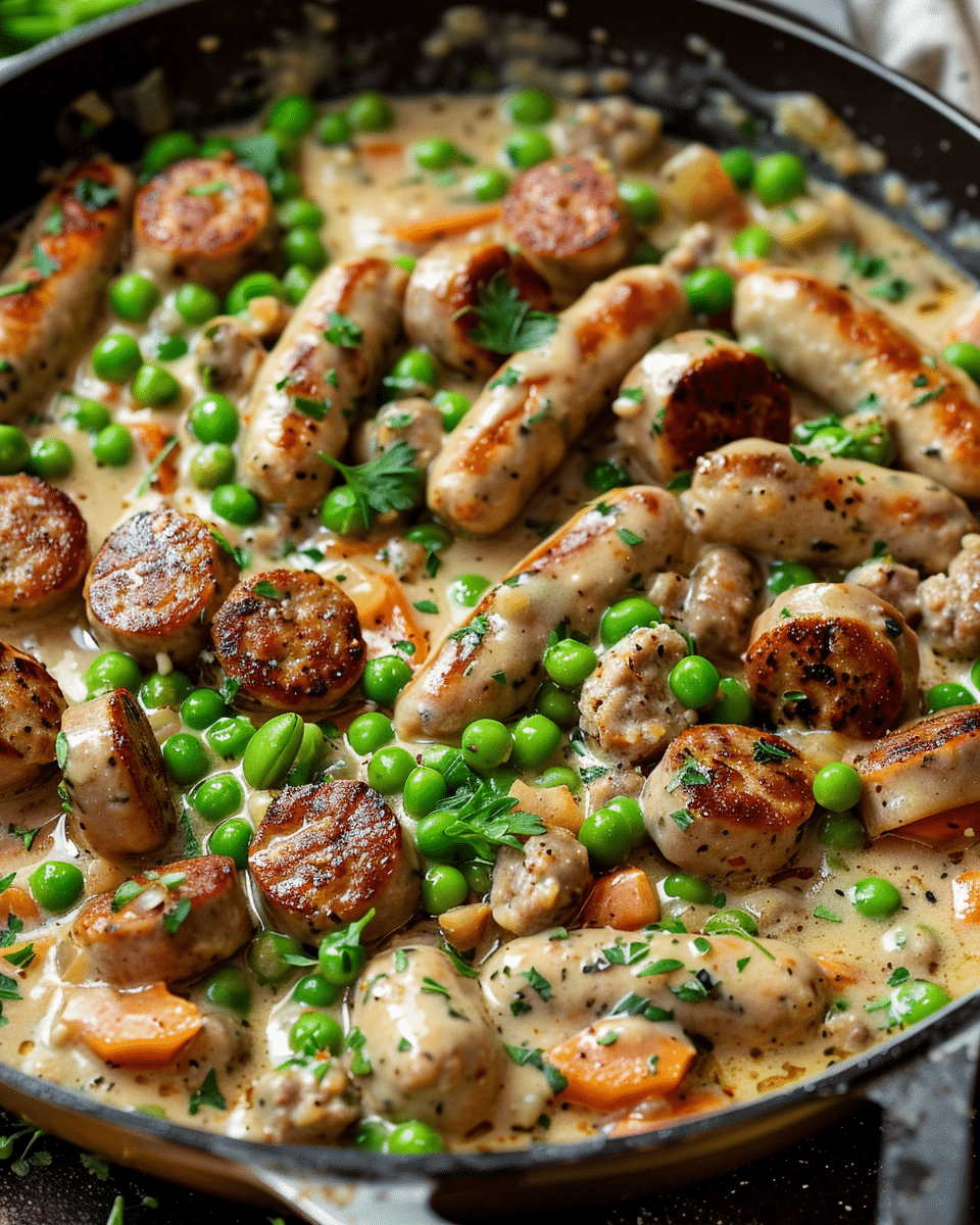 Creamy Chicken Sausage Skillet