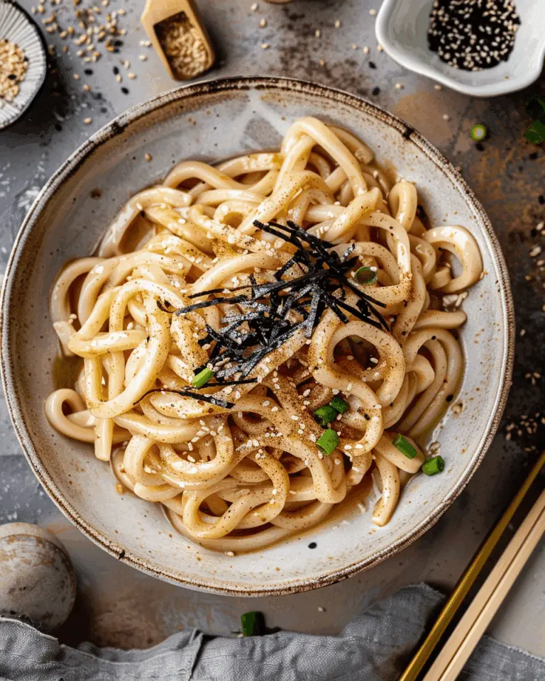 Creamy Miso Udon