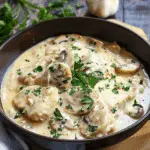 Creamy Turkey Fricassee