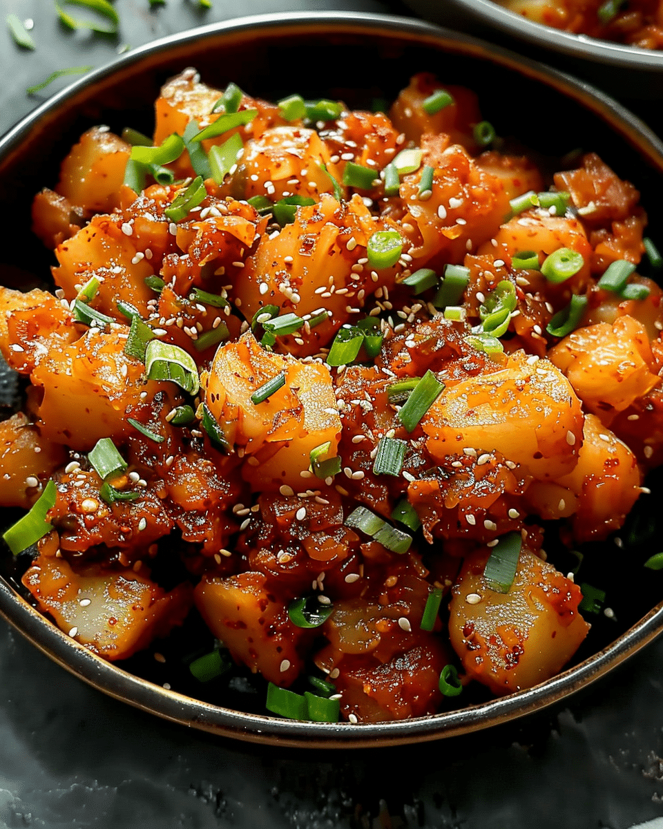Crispy Kimchi Potatoes: A Flavor Explosion You’ll Love