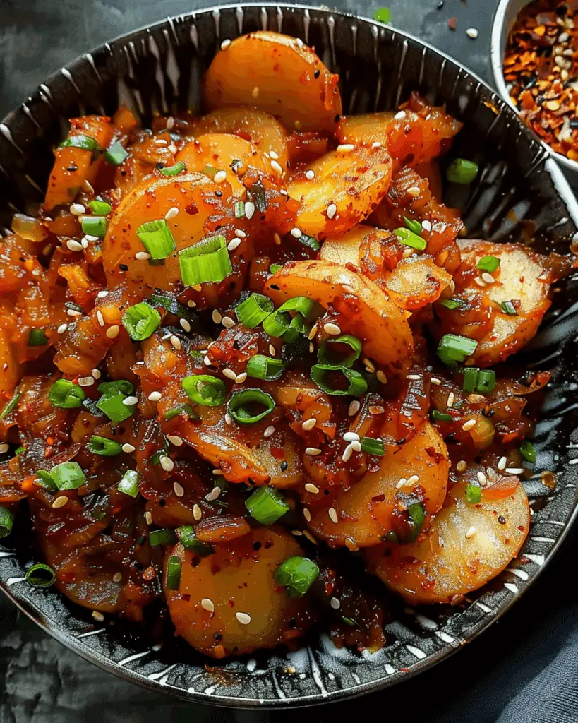 Crispy Kimchi Potatoes: A Flavor Explosion You’ll Love