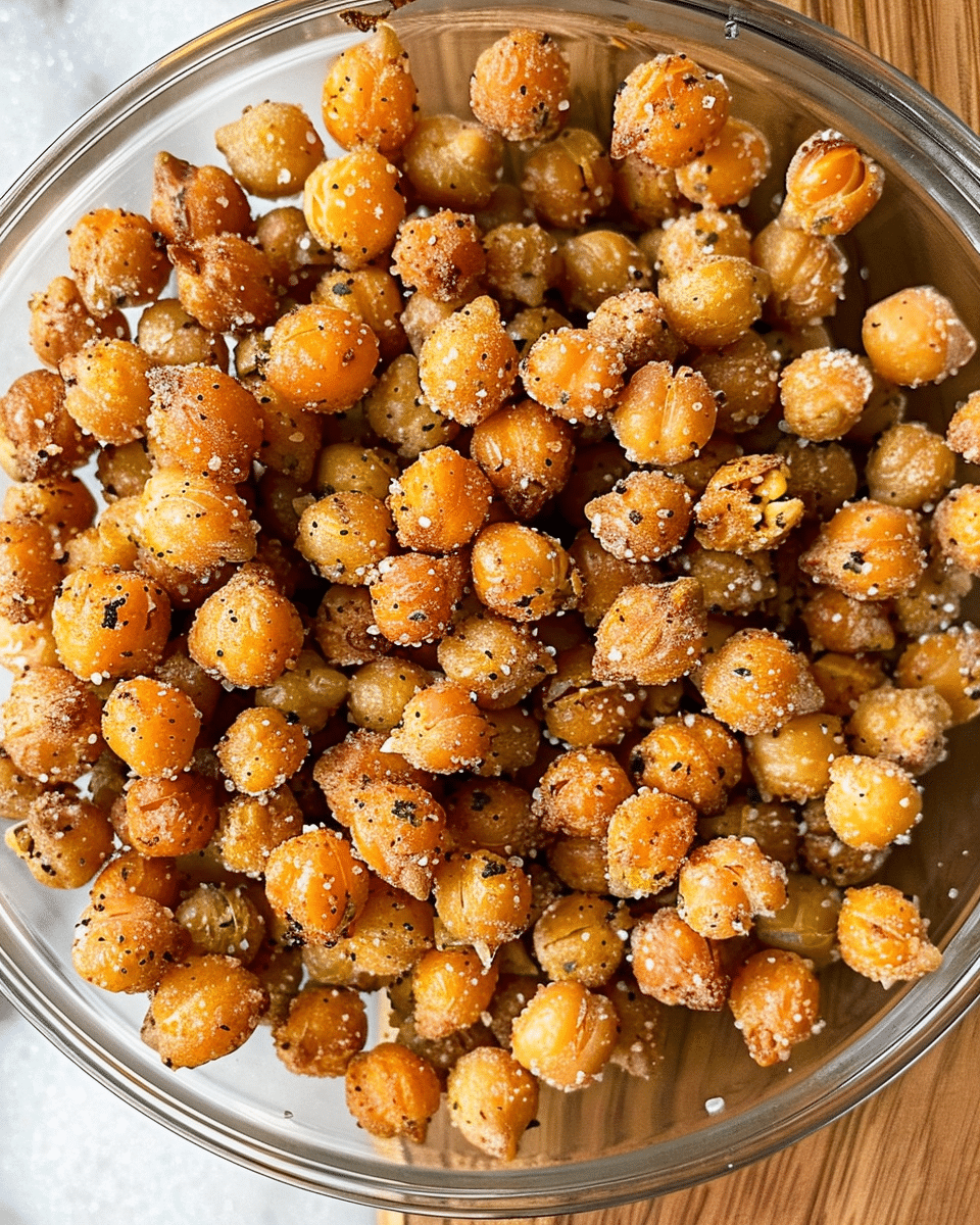 Crispy Roasted Chickpeas