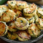 Crispy Zucchini Garlic Bites