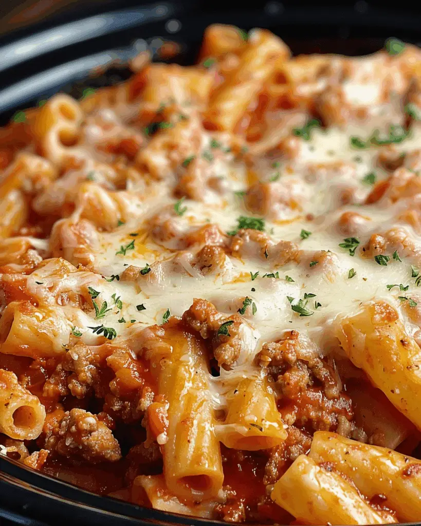 Crockpot Ziti Recipe