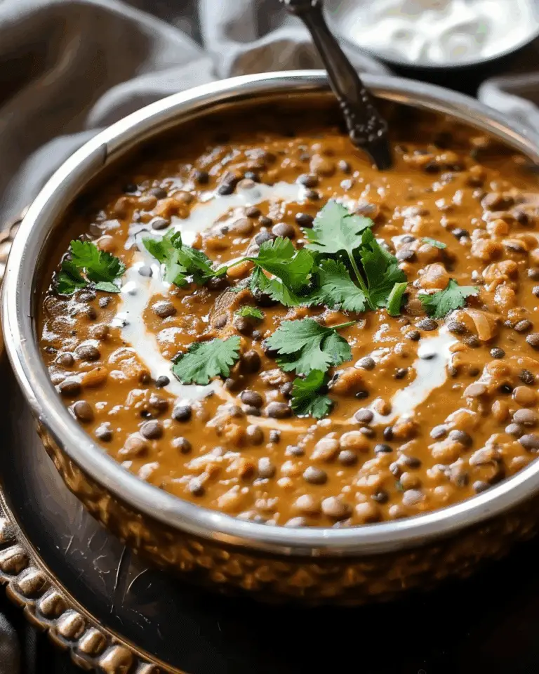 Dal Makhani (Creamy Black Lentils)