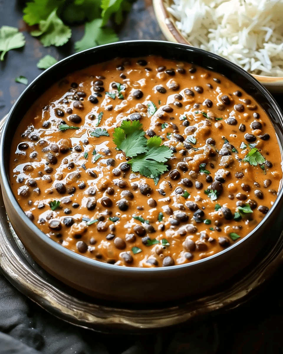 Dal Makhani (Creamy Black Lentils)