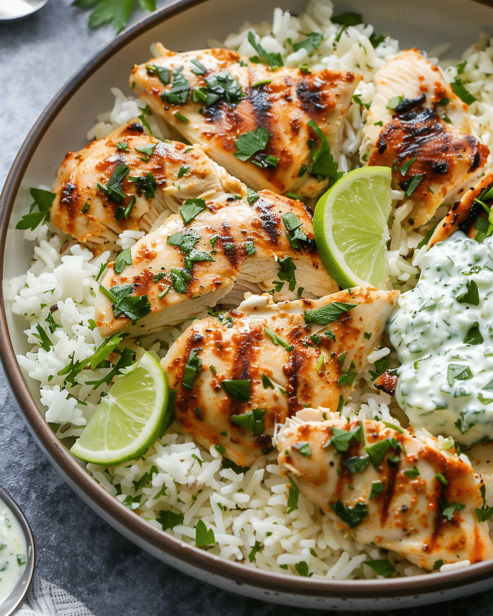 The Best Dump-and-Bake Chicken Tzatziki with Rice