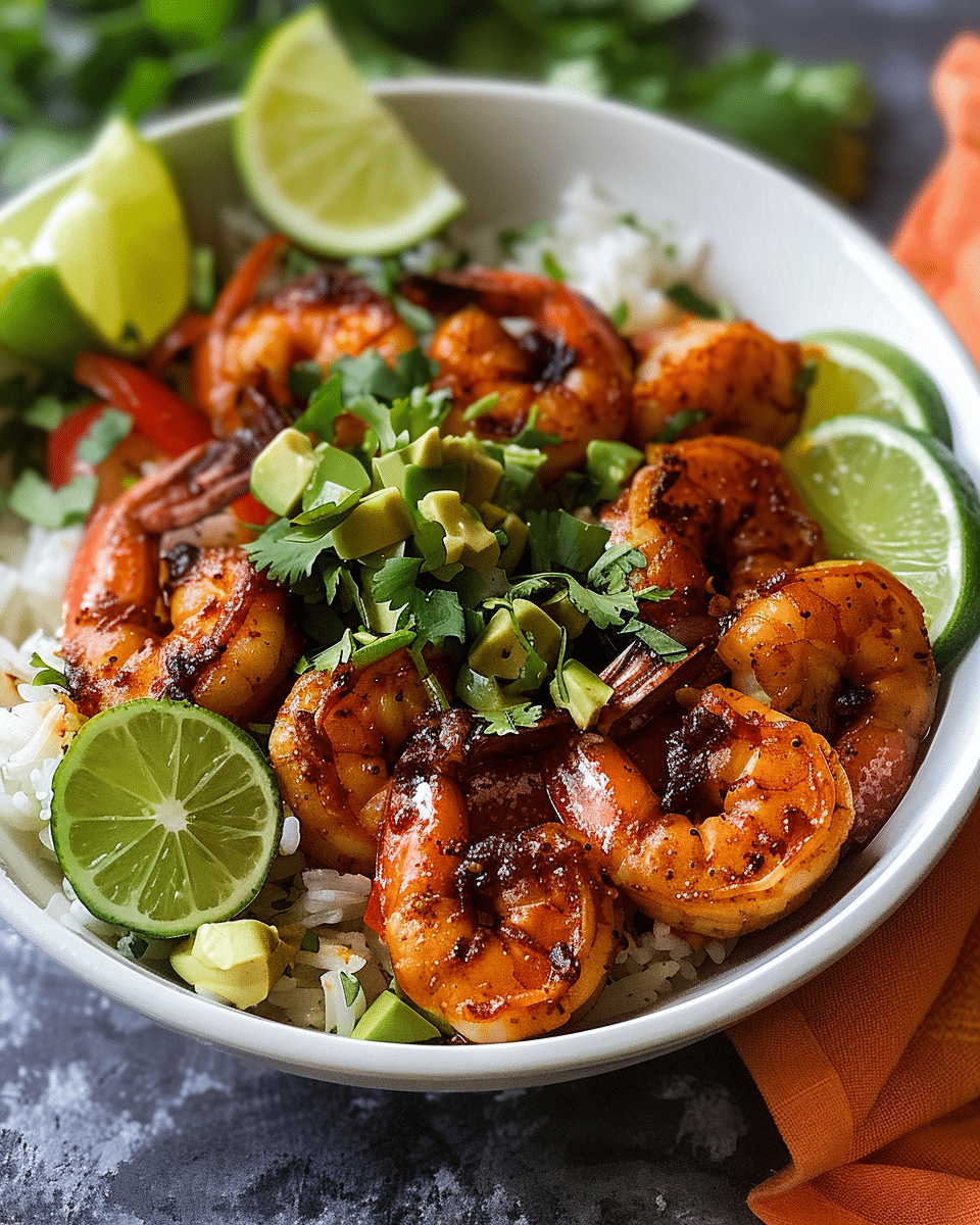 Chipotle Lime Shrimp Bowl