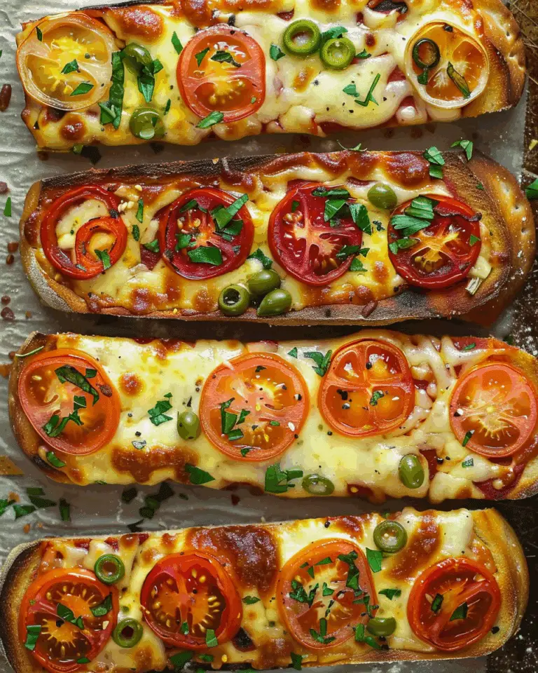 French Bread Pizza {Easy Recipe!}
