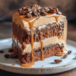 Gooey Coffee Caramel Cake for Indulgent Home Baking Bliss