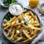 Greek Fries with Feta