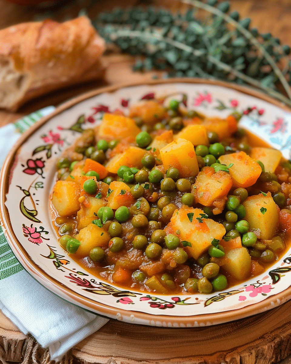 Arakas Latheros: Greek Peas & Potato Stew