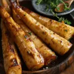 Honey Roasted Parsnips