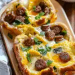 Irresistible Baked Egg Boats with Cheesy Sausage Goodness