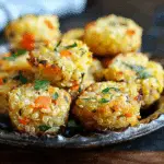 Irresistibly Healthy Veggie Snacks with Quinoa and Cheese