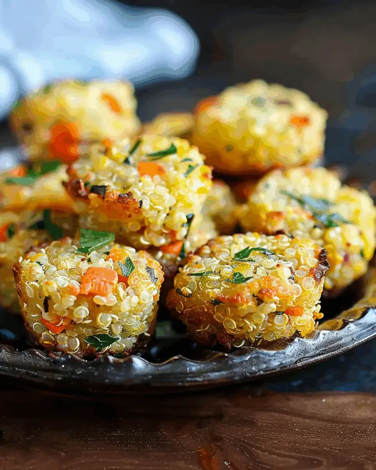Irresistibly Healthy Veggie Snacks with Quinoa and Cheese