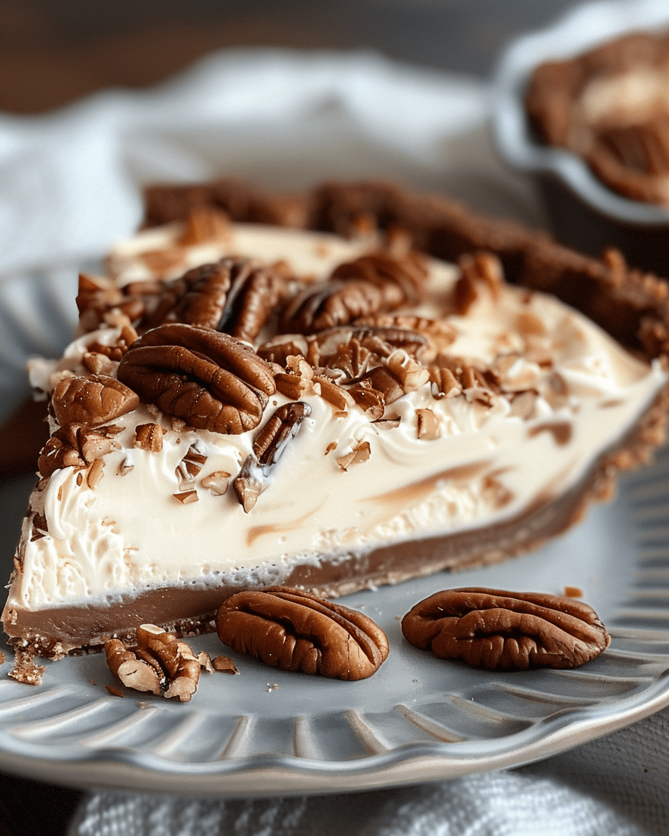 Irresistible No-Bake Keto Pecan Cream Pie – Sugar-Free Delight