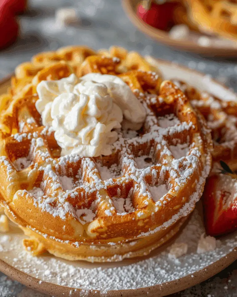 Keto Cream Cheese Chaffles Recipe