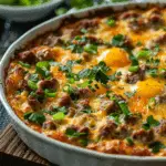 Keto Sausage and Egg Breakfast Casserole Recipe