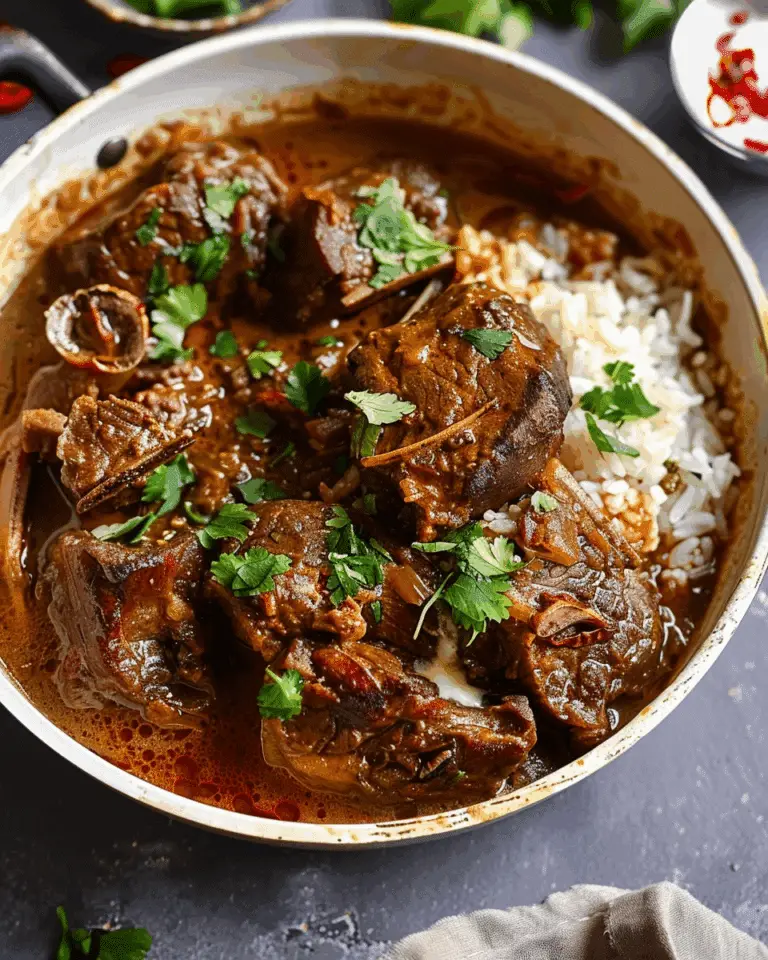 Lamb Kalya with Yogurt and Cream