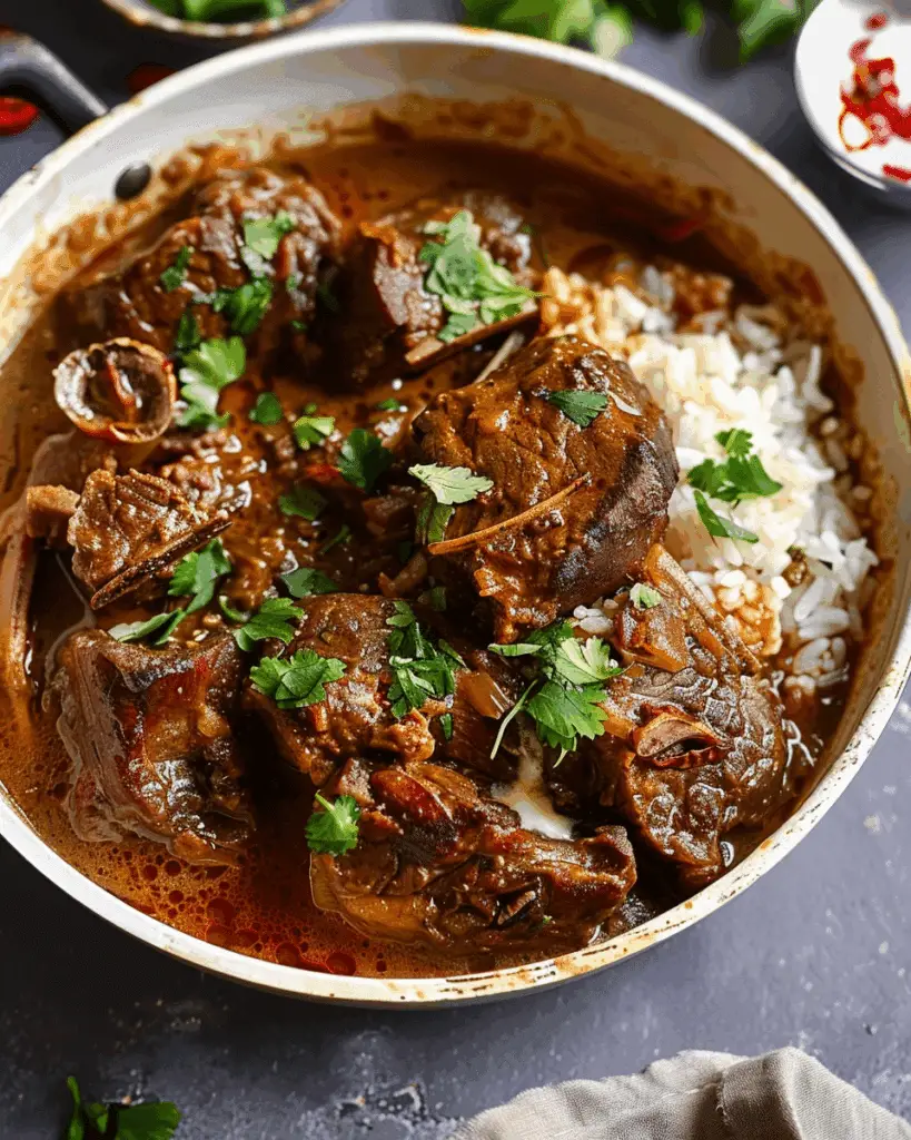 Lamb Kalya with Yogurt and Cream