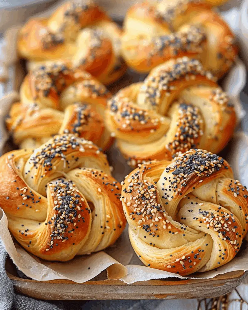 Lemon Cardamom Poppy Seed Twists