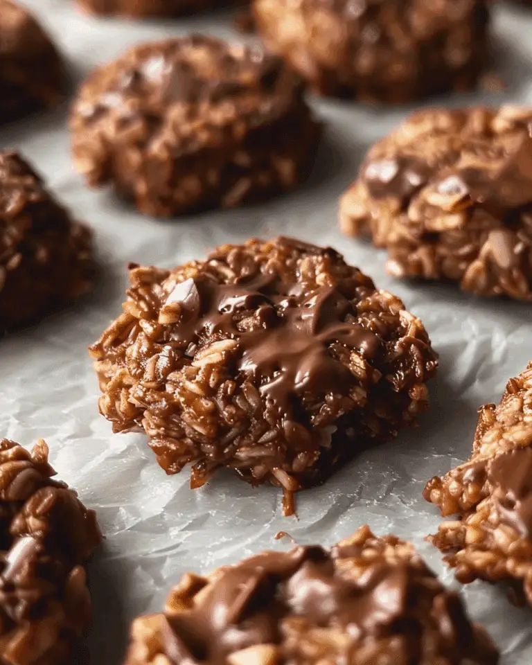 Low-Carb No Bake Cookies – Ready in 30 Minutes