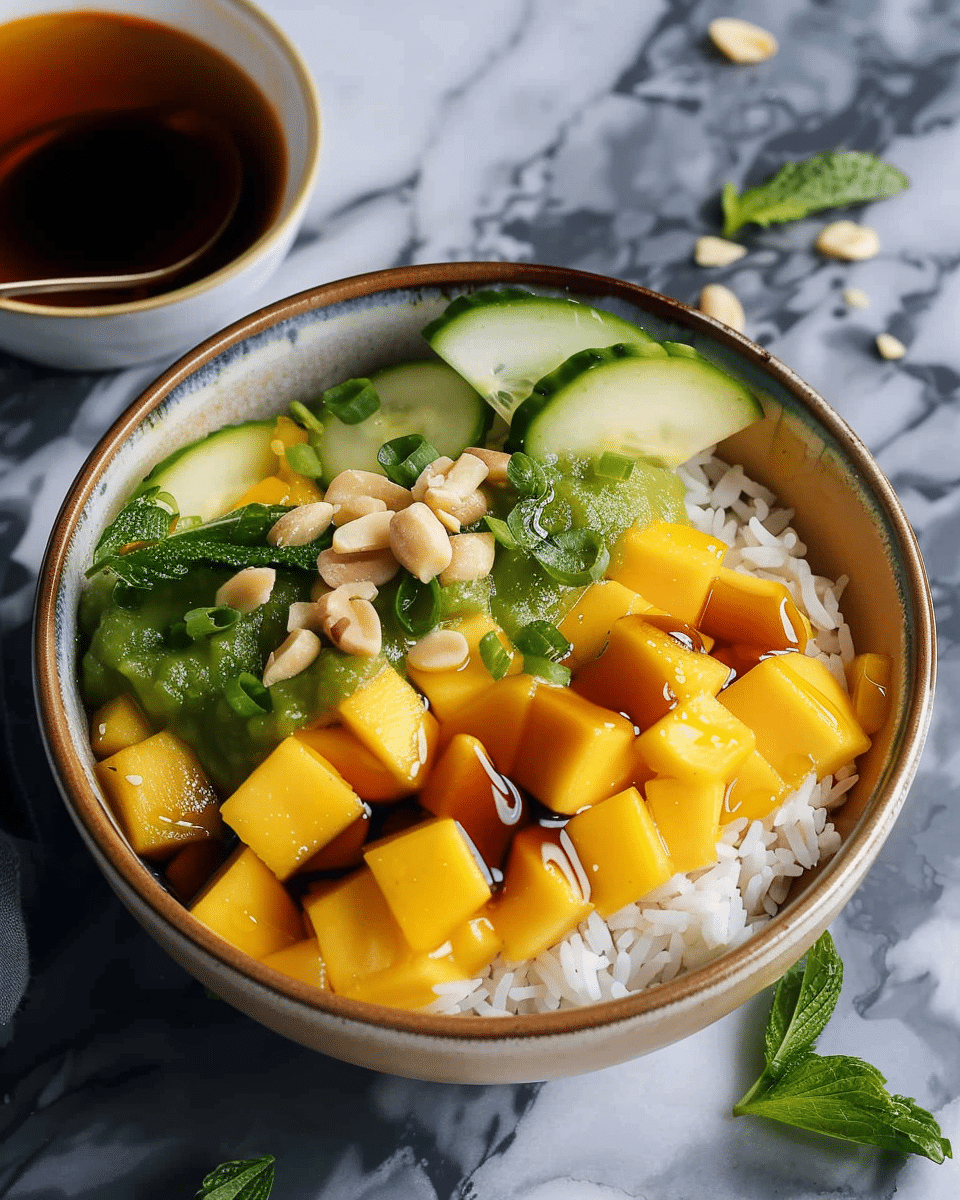 Mango Ginger Rice Bowl
