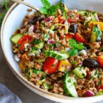 Mediterranean Farro Salad