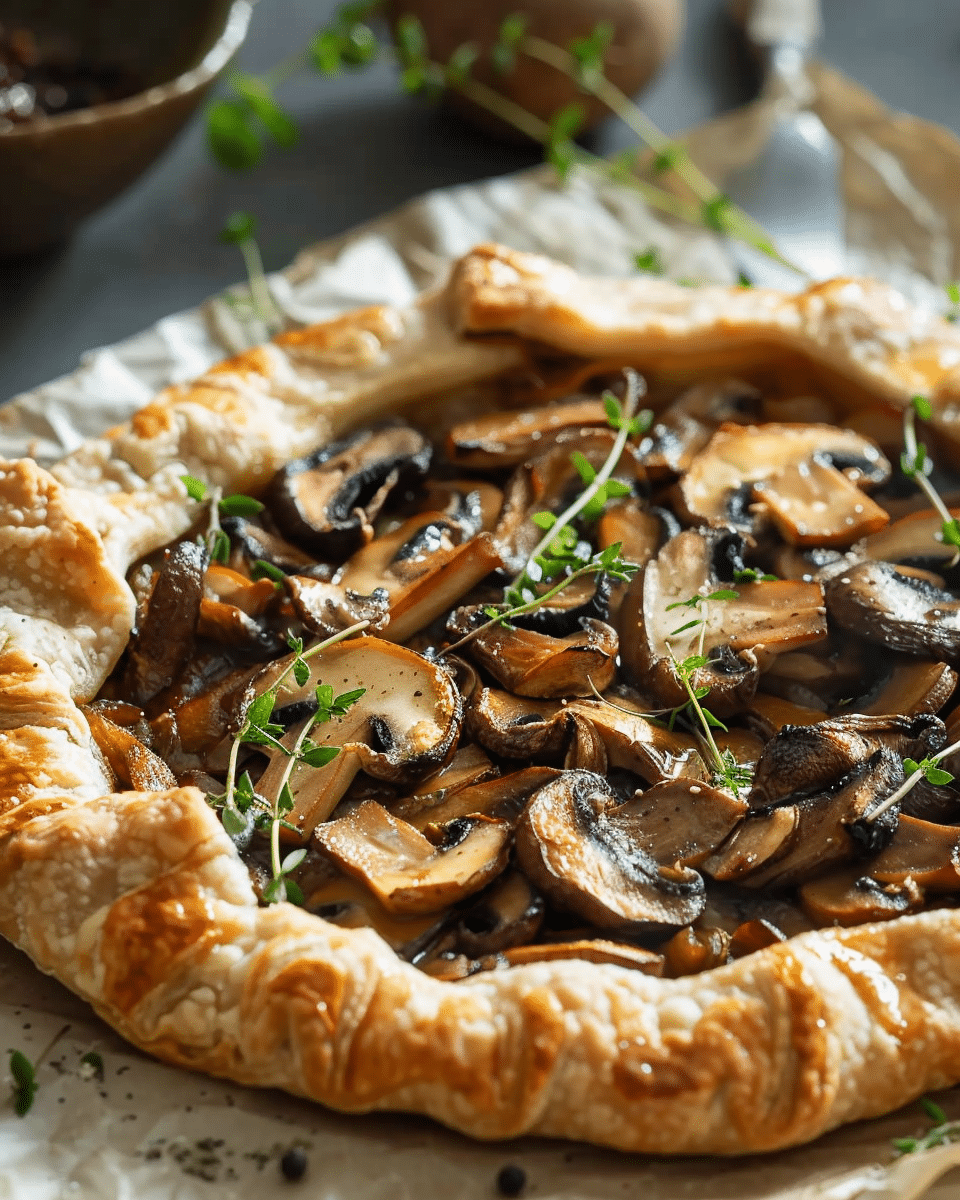 Mushroom Galette