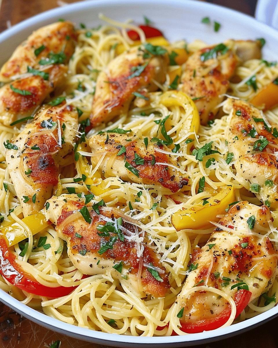 Olive Garden Chicken Scampi Copycat