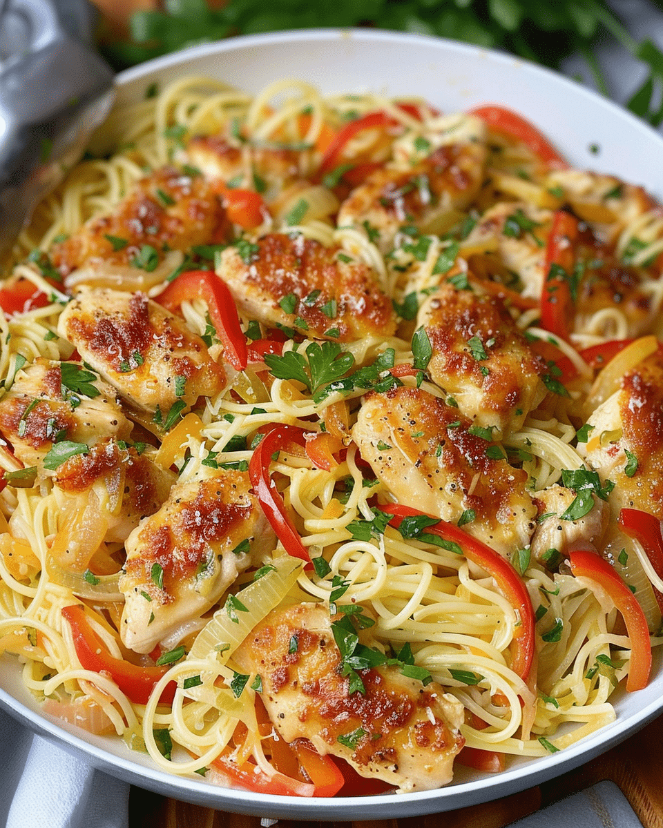 Olive Garden Chicken Scampi Copycat