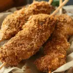 Oven-Fried Chicken on a Stick